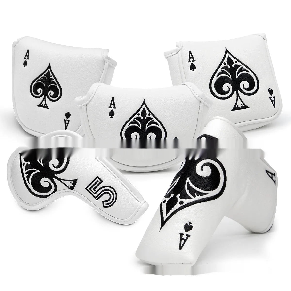 PU golf putter sleeve in three colours – factory direct golf accessory protection