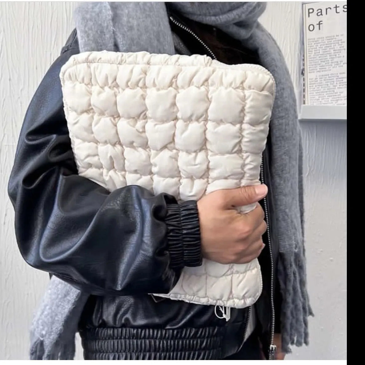 Large capacity nylon laptop bag in black with laptop inside, unisex design for 11-15.6 inch devices