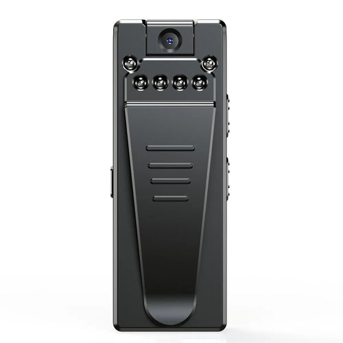 Black 1080p HD digital video camera with 90-degree rotation capability