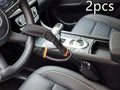 Iron car steering wheel lock for General Motors vehicles in red, yellow, or black colours