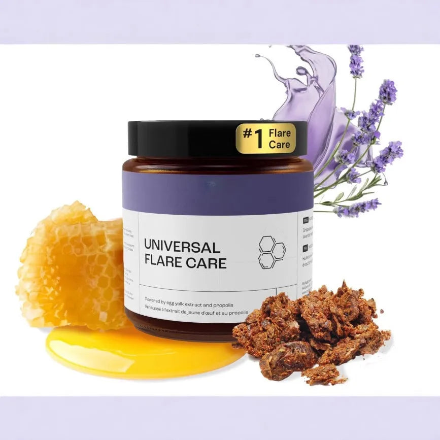 Universal Flare Care Muscle And Joint Pain Relief Cream 120g tube, no logo design, on white background