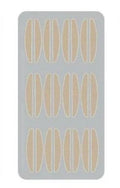 No Glue Eyelid Sticker in non-woven fabric with three size options L, M, S for a natural double eyelid effect