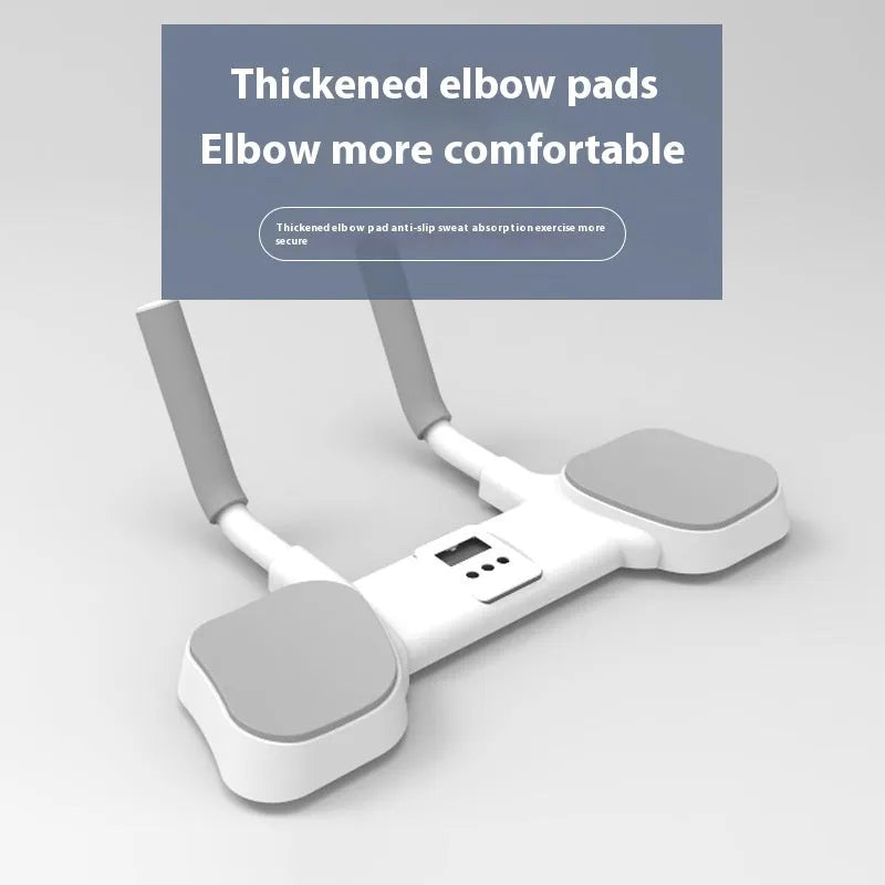 White household flat support trainer with alloy aluminium tubing and ABS plastic construction