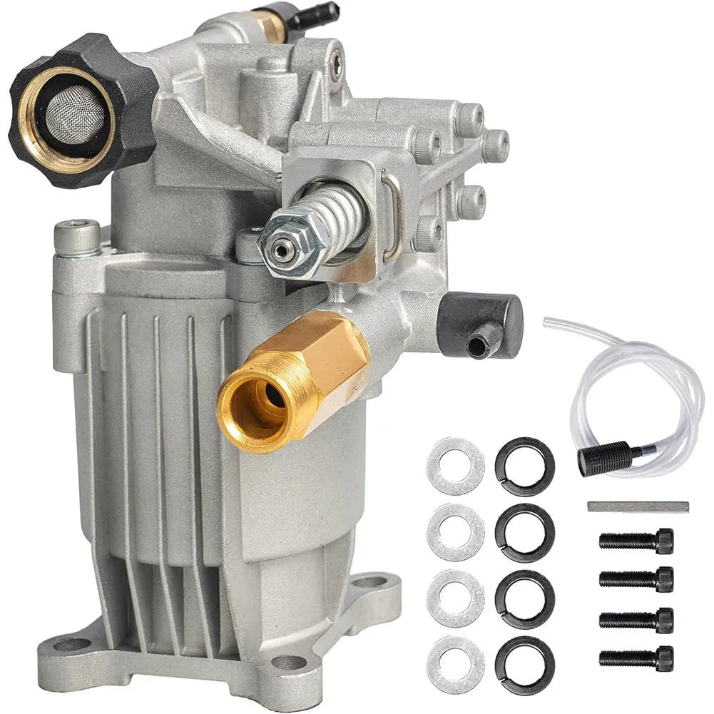 P170 white cast aluminium swash plate pump cleaning machine accessory with gasoline power