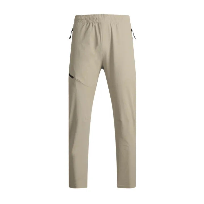Men's waterproof quick-dry workout trousers in nylon fabric showing colour options