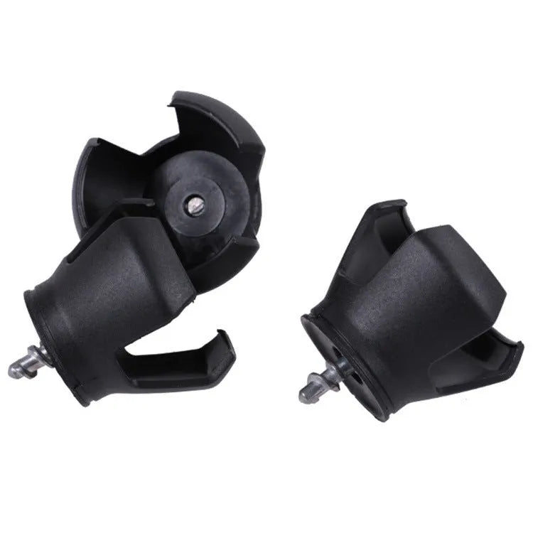 Black golf ball picking device clip weighing 60g for putter attachment