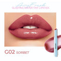 Waterproof moisturising lipstick in multiple shades with 1.8g net content for long-lasting colour