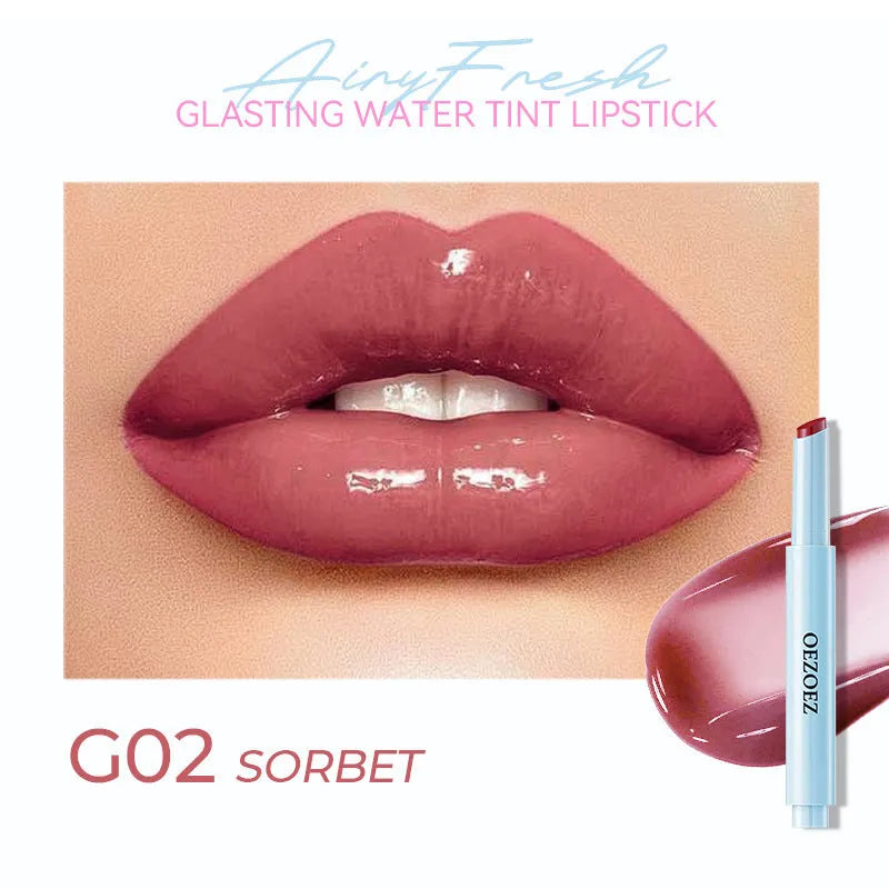 Waterproof moisturising lipstick in multiple shades with 1.8g net content for long-lasting colour