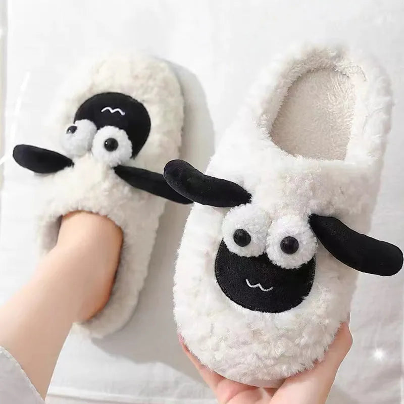Brown slip-on slippers with suede upper and PVC sole shown on a plain background