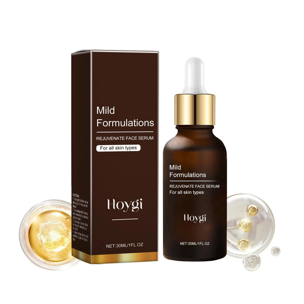30ml facial essence in square 2.8cm bottle with arbutin, vitamin C and hyaluronic acid