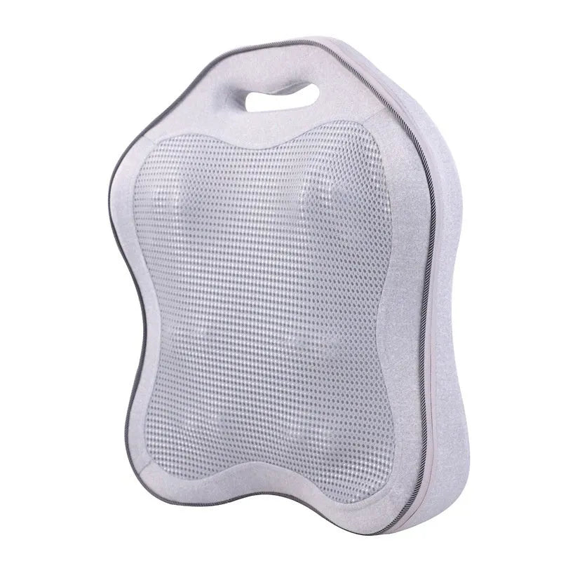 YJ-M8 plug-in type rechargeable automatic massage instrument with PU leather cover for waist and cervical spine