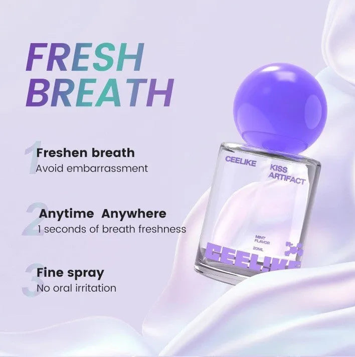 20ml probiotic oral care spray in portable spray bottle for long-lasting cleaning