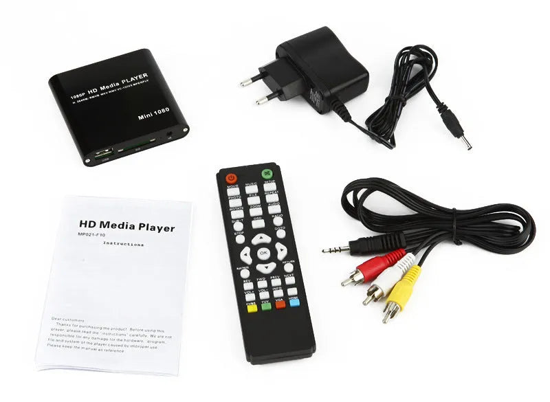 1080P Full HD media player with all-metal construction and HDMI interface