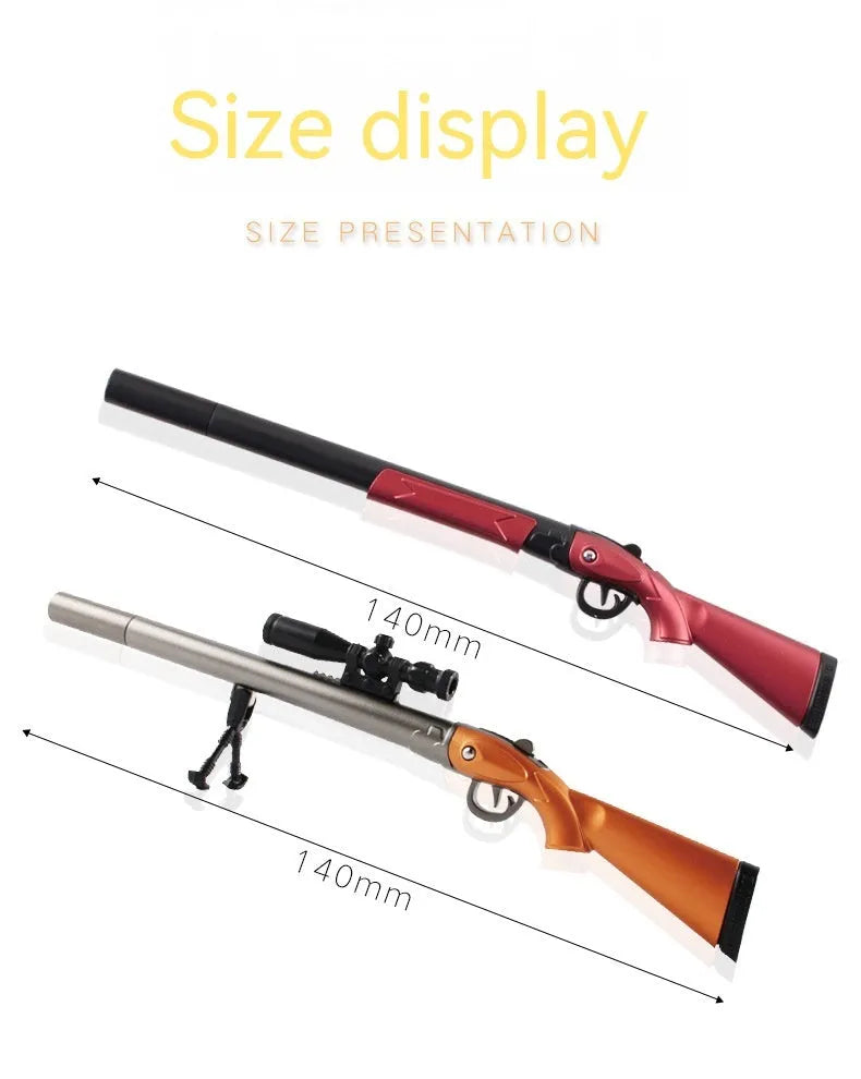 Eating chicken 98K sniper rifle shaped gel pen with black ink and 0.5mm tip
