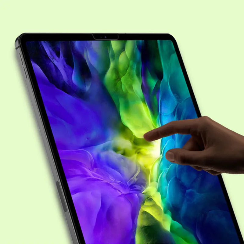 Magnetic detachable PET screen film for iPad mini 6, iPad Air 4, and iPad Pro 11-inch models.