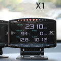 X1 automotive OBD instrument with LED display, metal construction, English interface diagnostic tool
