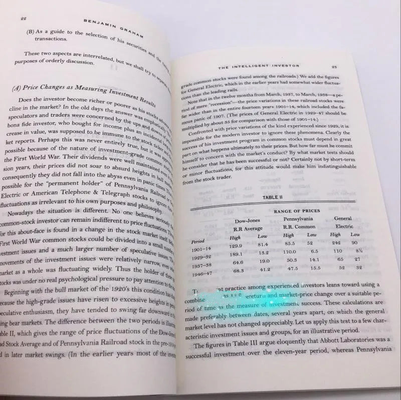The Intelligent Investor English Version book cover by Benjamin Graham