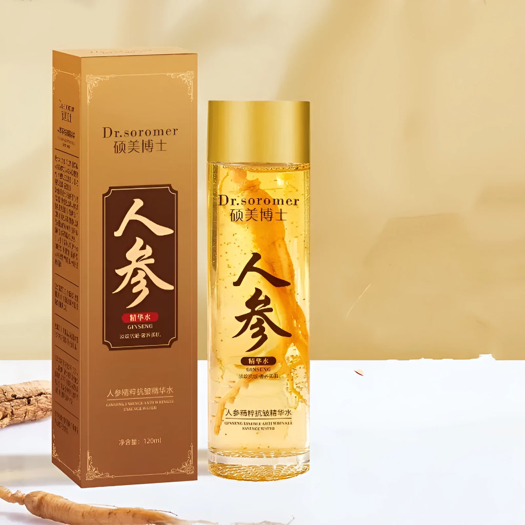 Doctor Ginseng Anti-Wrinkle Water Bomb Moisturizing Essence Lotion in 120ml bottle for general skin