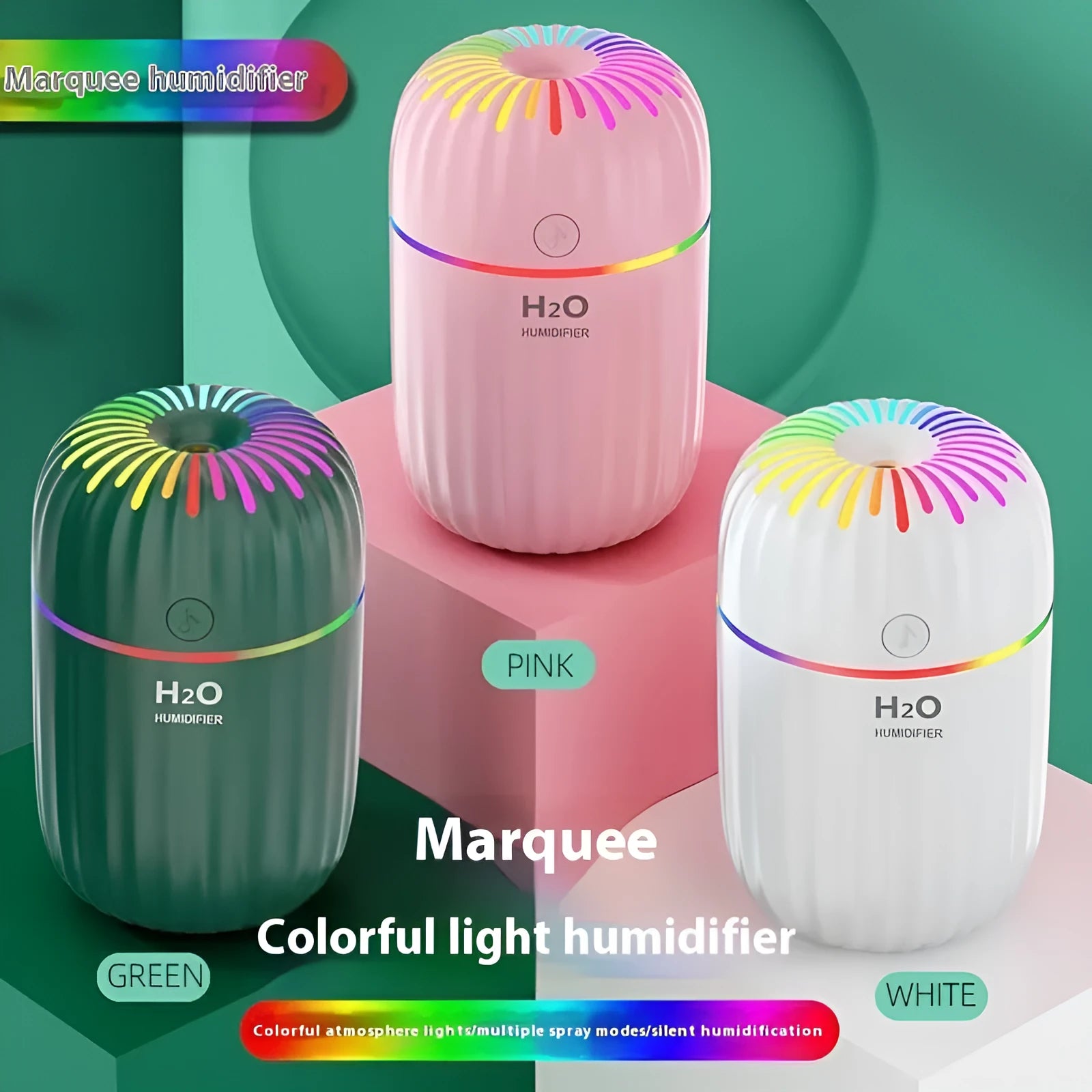 Mini car USB aromatherapy humidifier in animal design with 0.5L water tank capacity