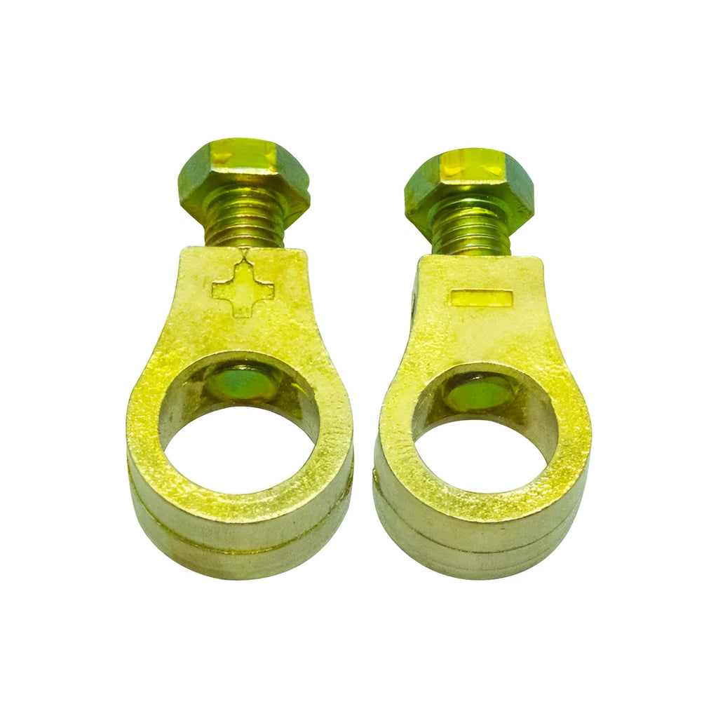 Pure copper car battery clamp with patented connection design for automotive electrical systems