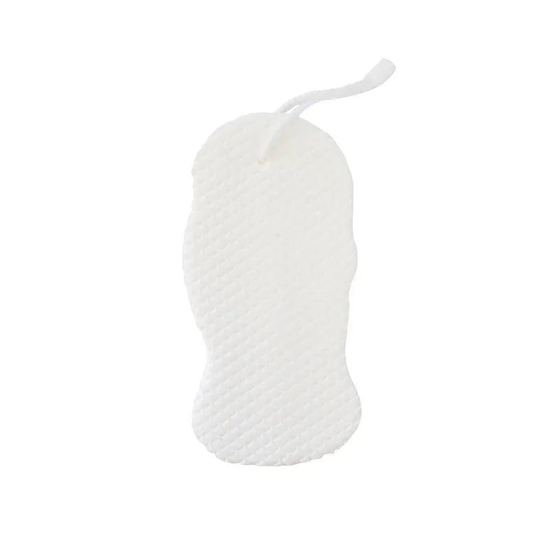3D fish scale pattern bath sponge in multiple colours for gentle body exfoliation