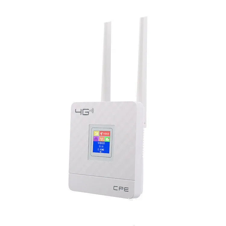 4G wireless router with 150Mbps, firewall, VPN support, EU plug for business travel