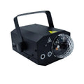 Black and white LED laser projection lamp for stage lighting and entertainment venues with remote control