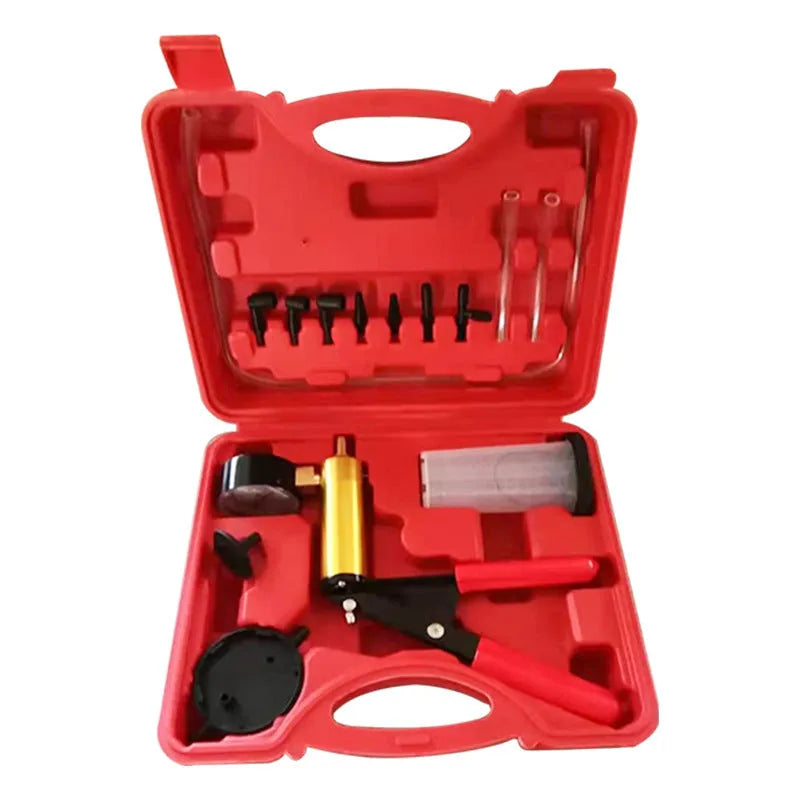 Aluminium alloy manual vacuum air blow gun car repair tool with negative pressure suction