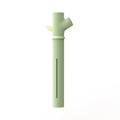 Mini portable USB air humidifier with branch nozzle, transparent plastic, 197mm tall, producing cool mist