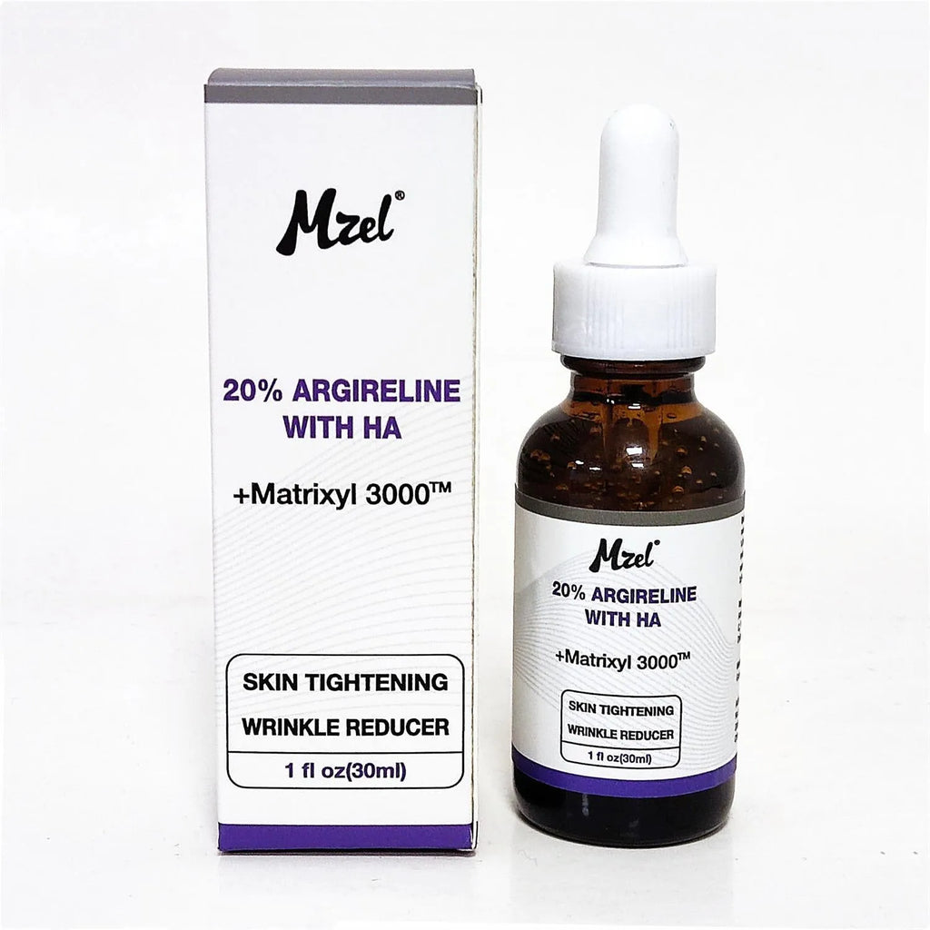 30ml bottle of six-peptide firming anti-wrinkle moisturising liquid for facial skincare