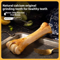 Roasted ox bone pet molar rod for dog dental care and training in three sizes