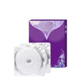 Pair of chest tightening patches for breast enhancement cosmetic application