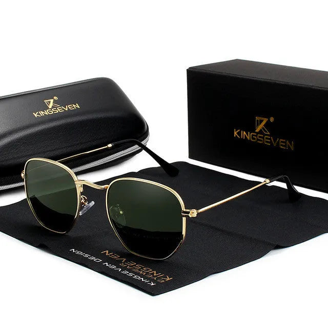 Round frame retro sunglasses for men in multiple colour options