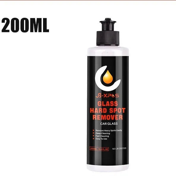 Tube of Glass Oil Film Remover Cleaning Cream for car windows, available in 50ml 100ml 200ml sizes.