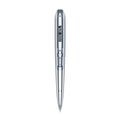 Black and silver lossless recording pens with OLED display screens on a plain background.