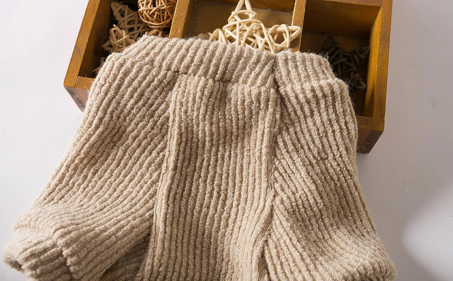 Brown cloth pullover sweater on small dog for Bichon Pomeranian breeds