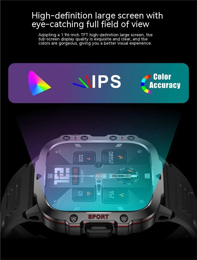 QX11 smartwatch with TFT screen and zinc alloy case shown with optional leather and silicone straps