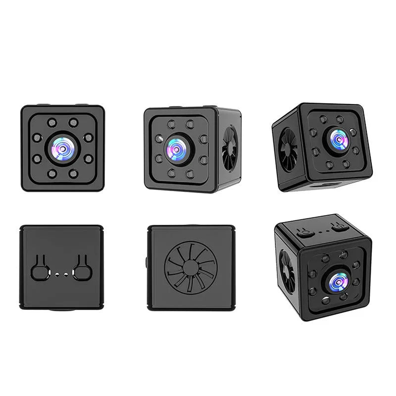 Black K13 remote network sports HD camera with 26mm ABS body and mounting bracket