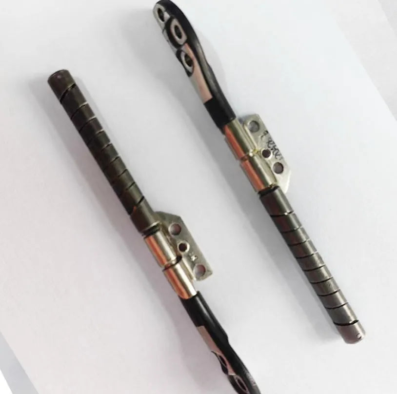 MacBook Pro 15-inch A1286 computer screen shaft pair in foam packaging