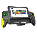 Yellow-green ABS game controller with somatosensory burst function for Switch and PC