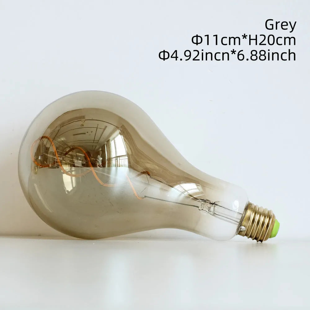 A110 double spiral golden LED soft light strip measuring 110mm by 200mm