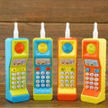 Children's educational toy with sound and light features in cartoon animal design for 3-year-olds