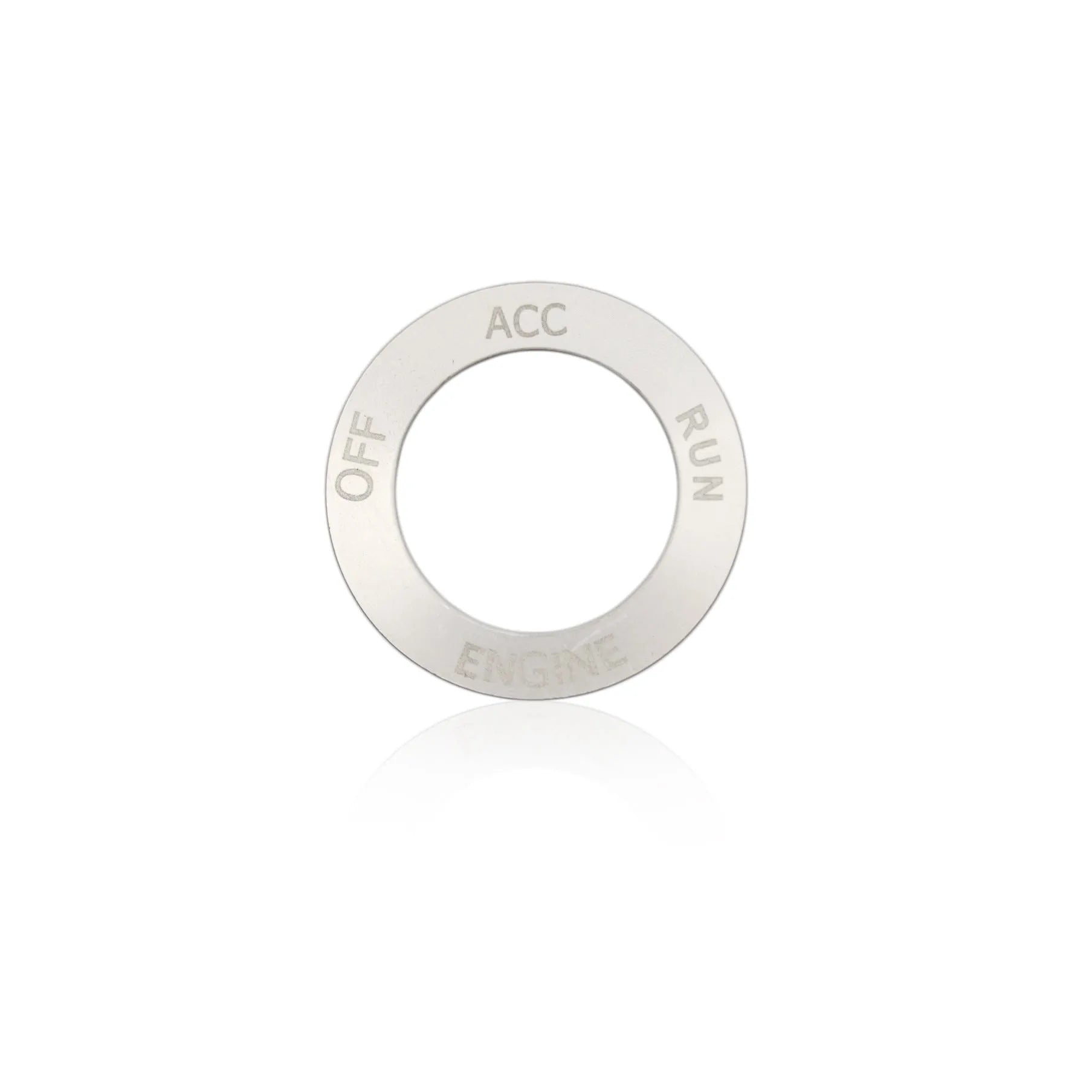 Aluminium alloy air conditioning knob decorative ring for Dodge Challenger and Grand Cherokee in multiple colour options