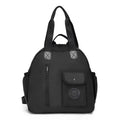 Large capacity outdoor backpack in nylon with sandwich pocket design, 48cm height