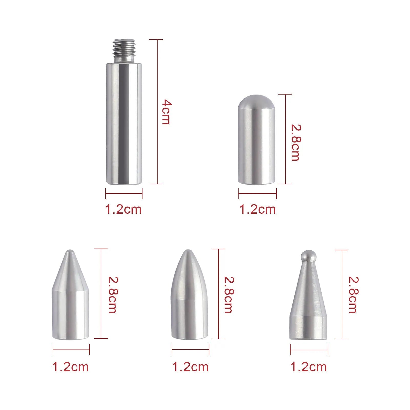 Alloy steel car dent repair hook crowbar three-piece tool set for auto body maintenance