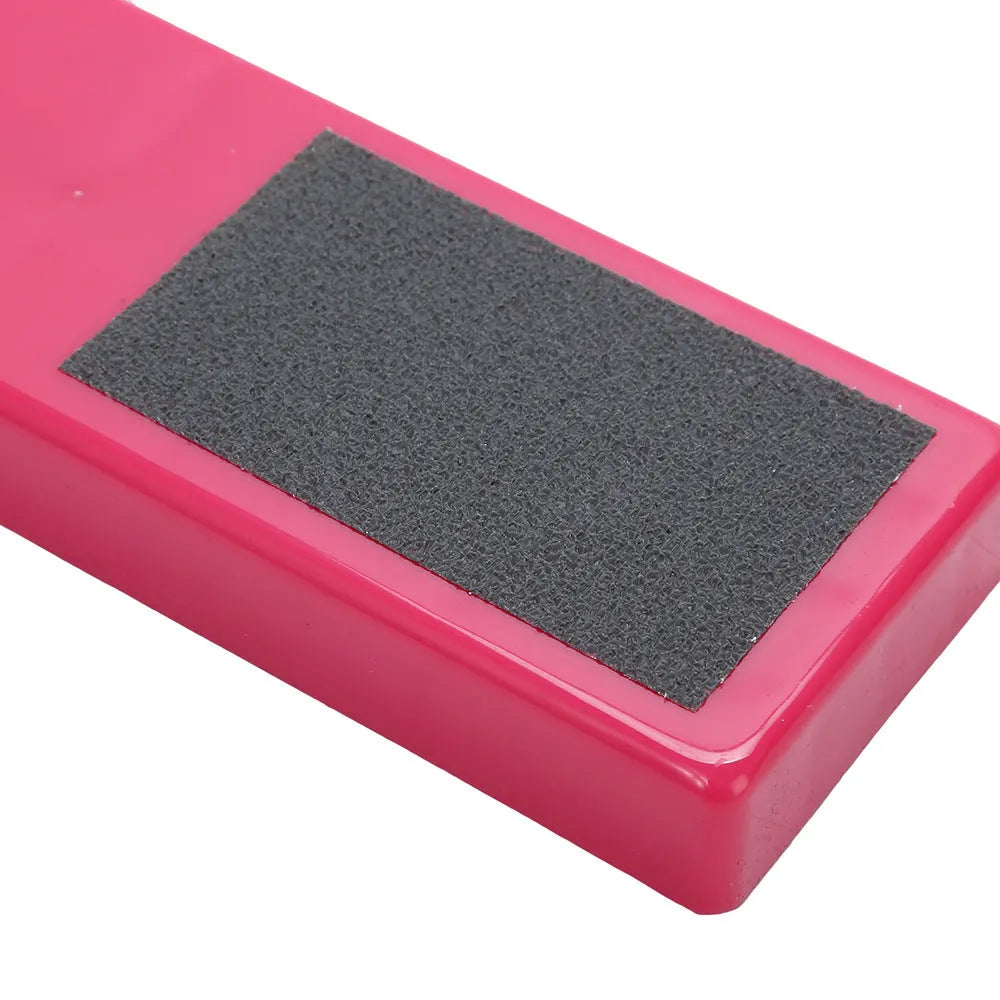 Pink and white ballet foot trainer for instep muscle strength and rotation shaping exercises