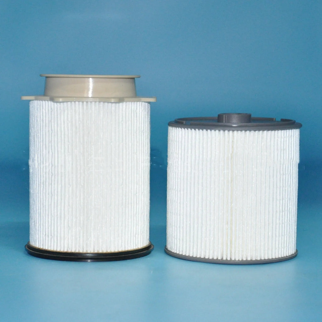 RAM 1500 to 5500 series diesel fuel filter replacement kit with white filter element.