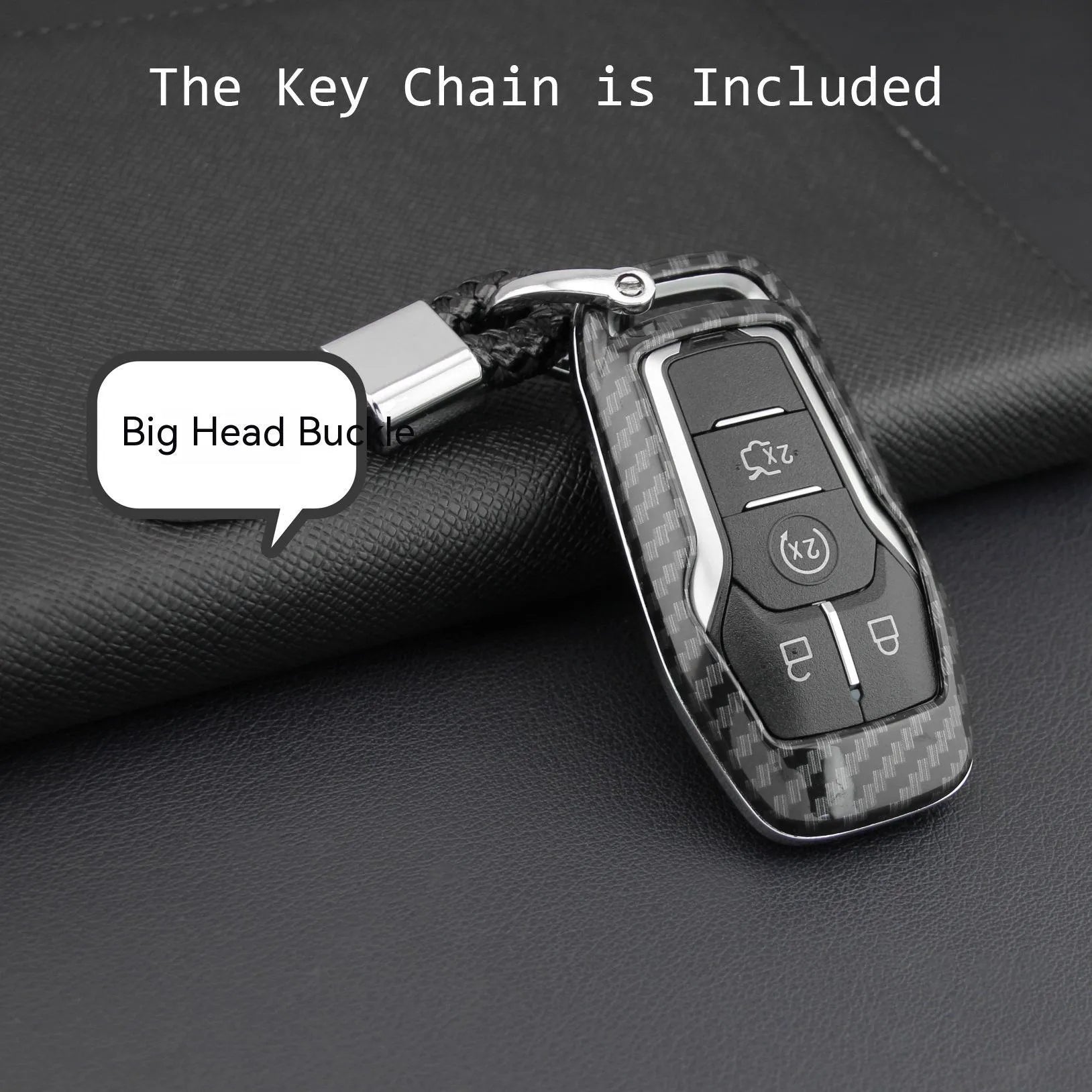 Plastic remote control protective shell for car keys with buckle attachment option