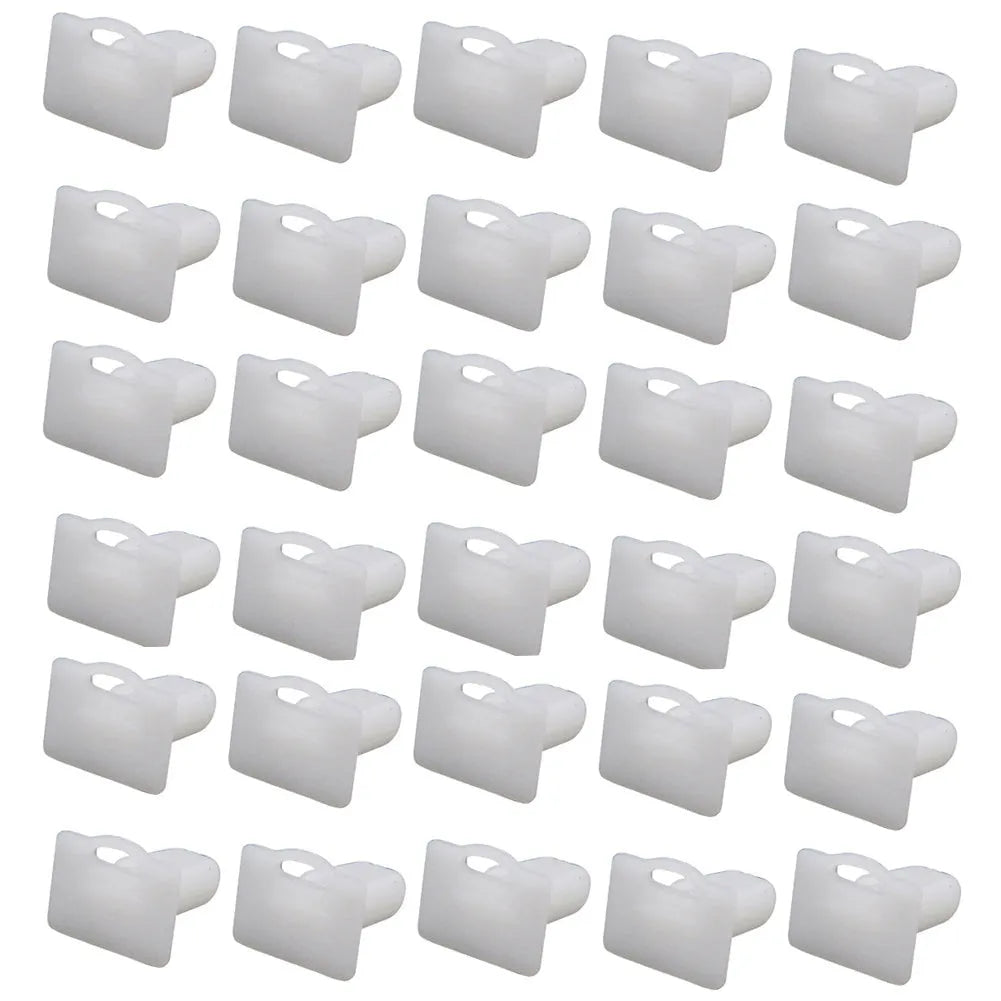 60 automobile plastic nails and clips in D318 style for interior trim panel repairs