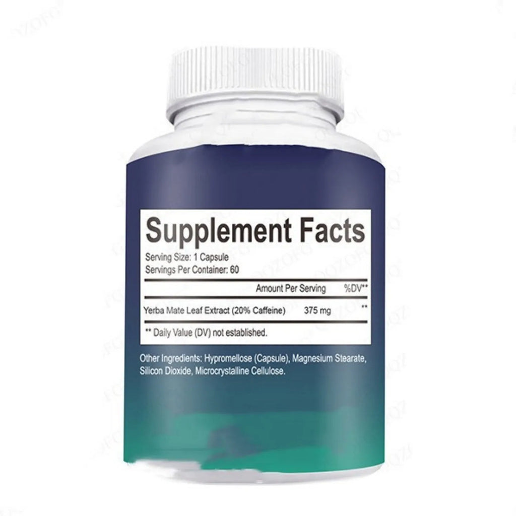 Bottle of 60 vitamin supplement capsules for daily wellness support